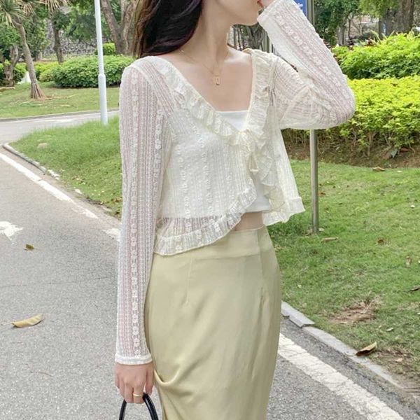outdoor t-shirts sun protection blouses shawl for women sun coat shirt cute ruffles crop cardigan j230214, Gray;blue
outdoor t-shirts sun protection blouses shawl for women sun coat shirt cute ruffles crop cardigan j230214, Gray;blue