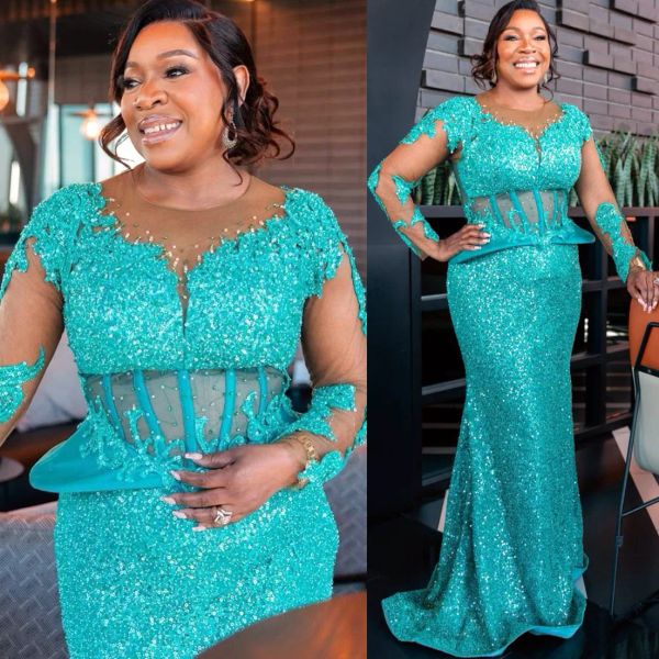 2023 turquoise mermaid evening dresses sparkly sequins beaded long sleeves jewel neck custom made formal occasion wear arabic prom gown vest, Black;red
2023 turquoise mermaid evening dresses sparkly sequins beaded long sleeves jewel neck custom made formal occasion wear arabic prom gown vest, Black;red