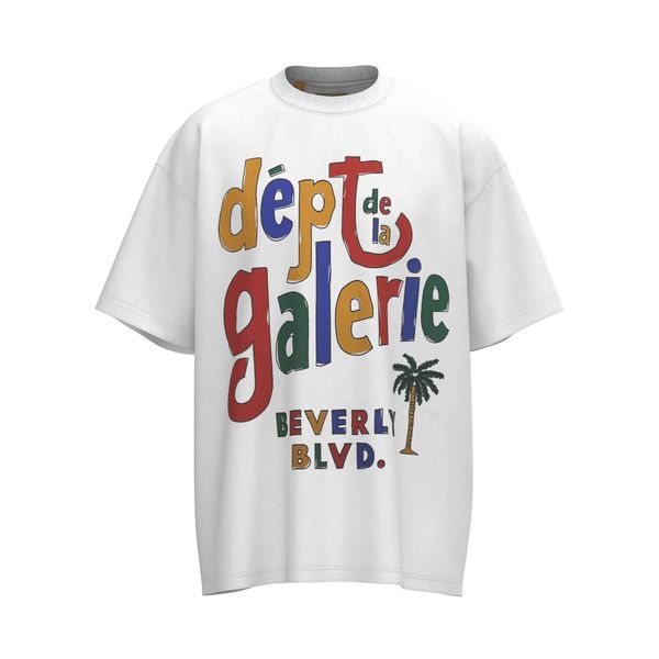 t shirts 2023 galleryes tees dept american fashion brand nana same rainbow letter printed men's women's short-sleeved, White;black
t shirts 2023 galleryes tees dept american fashion brand nana same rainbow letter printed men's women's short-sleeved, White;black