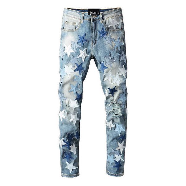 men's jeans amirs designer fashion pants cool stylish leisure ripped brand high street skinny star trend young craft elastic slim d27d, Blue
men's jeans amirs designer fashion pants cool stylish leisure ripped brand high street skinny star trend young craft elastic slim d27d, Blue