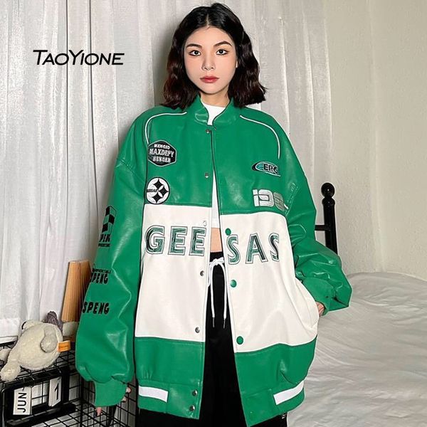 women's jackets american retro letter embroidery pu leather baseball jacket for women long sleeve oversize bomber jacket couple casual, Black;brown
women's jackets american retro letter embroidery pu leather baseball jacket for women long sleeve oversize bomber jacket couple casual, Black;brown