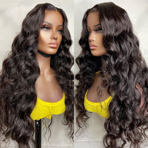 30 36 inch body wave lace front human hair wigs brazilian transparent lace frontal wig loose water wavy for women, Black
30 36 inch body wave lace front human hair wigs brazilian transparent lace frontal wig loose water wavy for women, Black