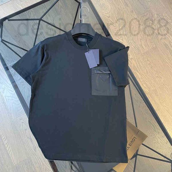 men's t-shirts designer spring and summer new couple classic triangle nylon pocket splicing round neck short sleeve t-shirt jzmj, White;black
men's t-shirts designer spring and summer new couple classic triangle nylon pocket splicing round neck short sleeve t-shirt jzmj, White;black