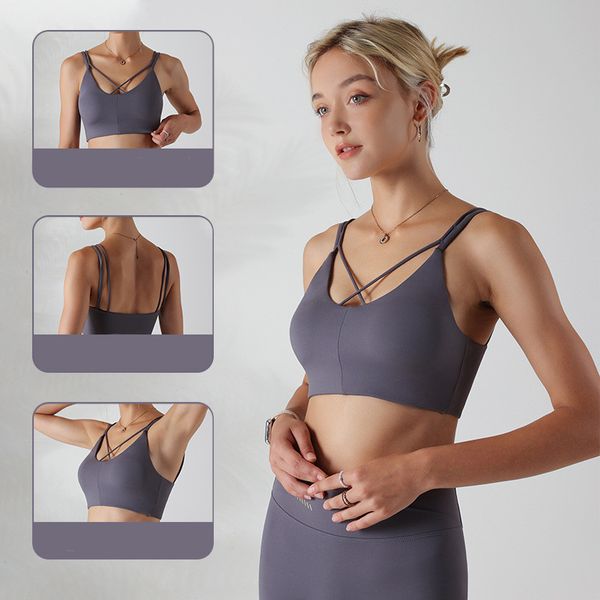 women fi bra shockproof cross push up bras vest solid workout breathble quick dry knitted female
women fi bra shockproof cross push up bras vest solid workout breathble quick dry knitted female