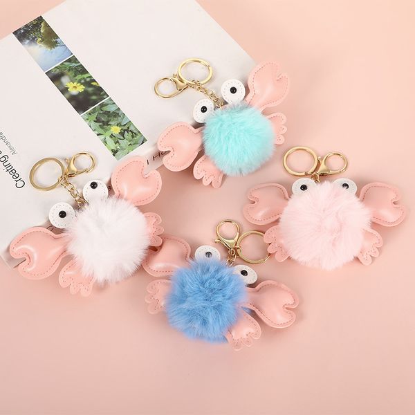 12 colour crab keychain hairball bag small pendant keyring schoolbag accessories purse pendant activity gift, Silver
12 colour crab keychain hairball bag small pendant keyring schoolbag accessories purse pendant activity gift, Silver