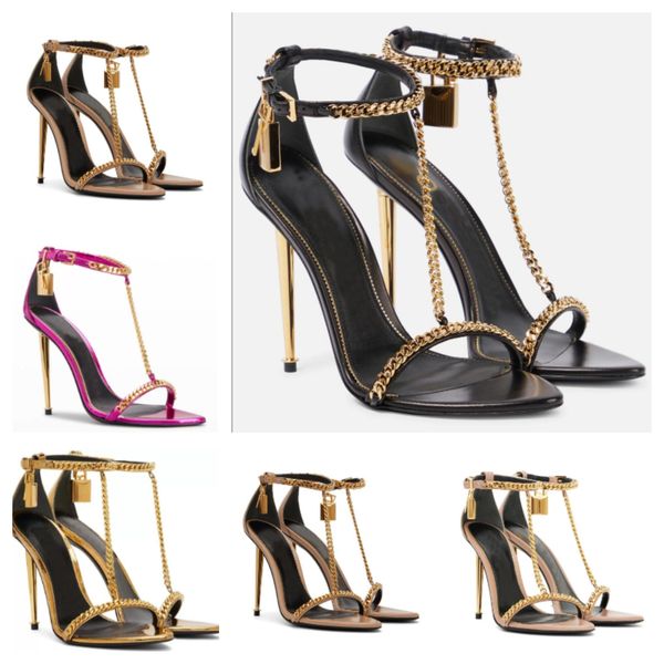 2023 women sandals luxury design shoes padlock pointy naked high heels lock & chian gladiator sandalias exquisite stiletto-heel wedding shoe, Black
2023 women sandals luxury design shoes padlock pointy naked high heels lock & chian gladiator sandalias exquisite stiletto-heel wedding shoe, Black