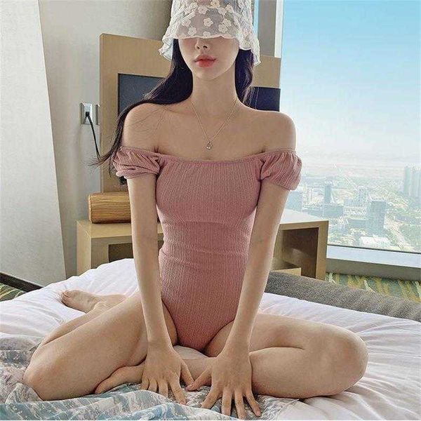 ins pink black off shoulder swimwear sleeve student conservative covering belly, White;black
ins pink black off shoulder swimwear sleeve student conservative covering belly, White;black