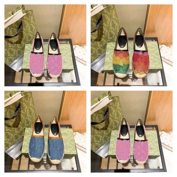 2023 womens jacquard espadrille designer double g knitting woven flat shoes loafers fisherman canvas shoes lady girls summer casual shoe gu, Black
2023 womens jacquard espadrille designer double g knitting woven flat shoes loafers fisherman canvas shoes lady girls summer casual shoe gu, Black