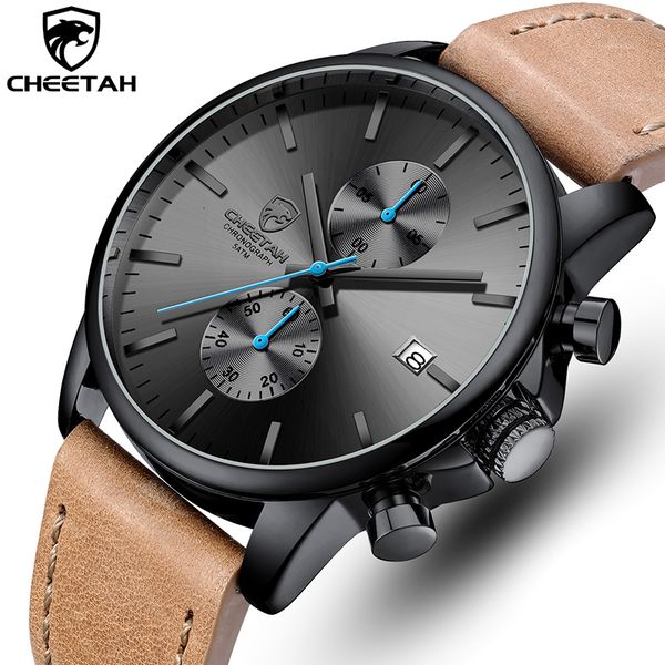 wristwatches men watch cheetah brand fashion sports quartz watches mens leather waterproof chronograph clock business relogio masculino 2302, Slivery;brown
wristwatches men watch cheetah brand fashion sports quartz watches mens leather waterproof chronograph clock business relogio masculino 2302, Slivery;brown