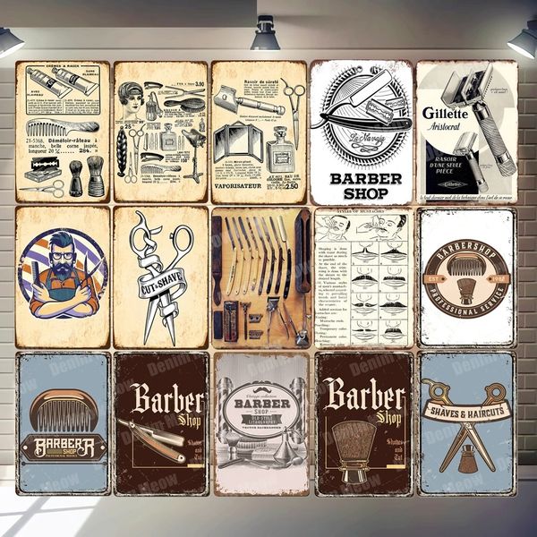 vintage cuts shaves metal tin signs plaque shabby chic metal signs bar pub barbershop decor haircut haircare service wall art posters scisso
vintage cuts shaves metal tin signs plaque shabby chic metal signs bar pub barbershop decor haircut haircare service wall art posters scisso
