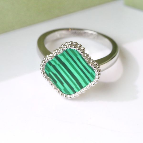 s925 silver four leaf clover ring for woman designer ring gold silver of pearl green flower chain womens linkb
s925 silver four leaf clover ring for woman designer ring gold silver of pearl green flower chain womens linkb