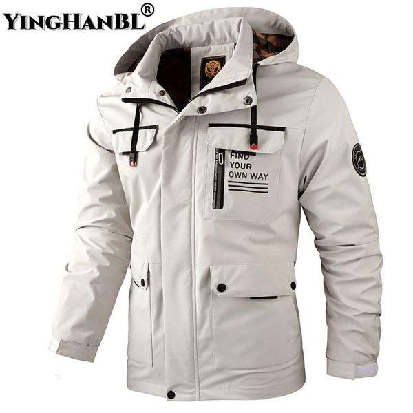 men's trench coats fashion men's casual windbreaker jackets hooded jacket man waterproof outdoor soft shell winter coat clothing w, Tan;black
men's trench coats fashion men's casual windbreaker jackets hooded jacket man waterproof outdoor soft shell winter coat clothing w, Tan;black