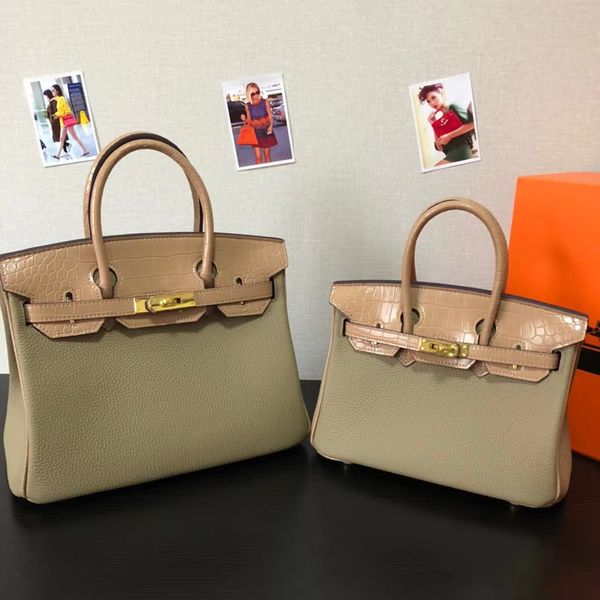 howellwongs togo cowhide/alligator leather bags socialite tote 25/30cm woman designer handbag with horse and silk lock gold and silver hardw
howellwongs togo cowhide/alligator leather bags socialite tote 25/30cm woman designer handbag with horse and silk lock gold and silver hardw