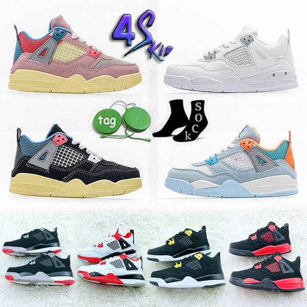 2022 kids 4 basketball shoes children boys girls baby toddler 4s athletic sneakers sports size 26-35, Black
2022 kids 4 basketball shoes children boys girls baby toddler 4s athletic sneakers sports size 26-35, Black