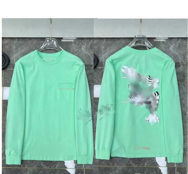 women's fashion heart long sleeve t-shirt luxury designer sweatshirts horseshoe cross print brand ch chromes mens coat casual pullover, Black
women's fashion heart long sleeve t-shirt luxury designer sweatshirts horseshoe cross print brand ch chromes mens coat casual pullover, Black