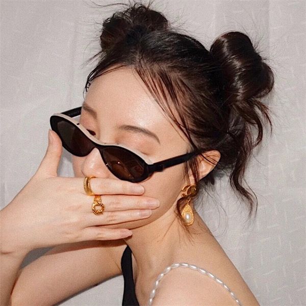 Women Ins for Female Letter Vintage Series Channel 5416 Sunglasses Oval Sunglass Designer
Women Ins for Female Letter Vintage Series Channel 5416 Sunglasses Oval Sunglass Designer