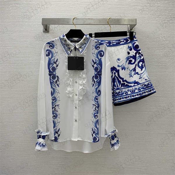 temperament two piece pants sequin drill decorated floral printing lapel shirt elastic high-waisted slim a-line shorts two piece pants set f, White
temperament two piece pants sequin drill decorated floral printing lapel shirt elastic high-waisted slim a-line shorts two piece pants set f, White