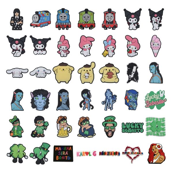 shoe parts accessories 2023 bad bunny set custom rubber shoe croc mexico wednesday addams family charms for shoe decoration christmas gift a, White;pink
shoe parts accessories 2023 bad bunny set custom rubber shoe croc mexico wednesday addams family charms for shoe decoration christmas gift a, White;pink