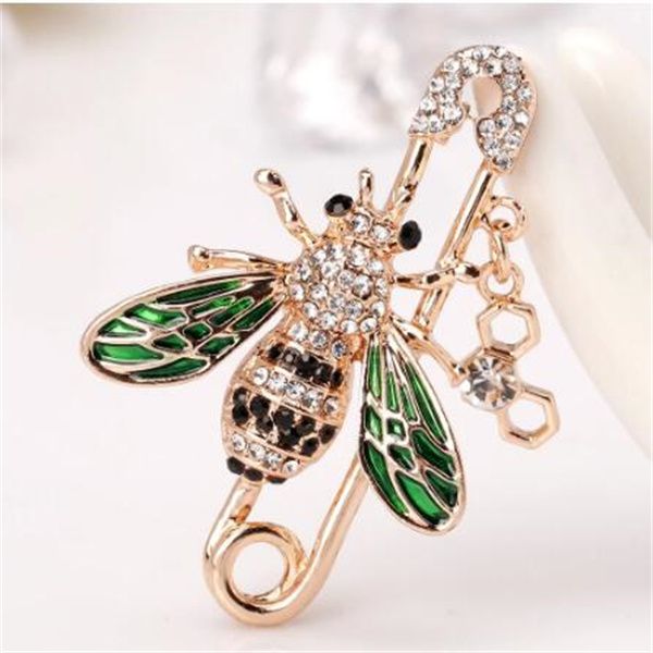 bee brooch pins women enamel crystal insect pin lapel pin large safety pin gc1914, Gray
bee brooch pins women enamel crystal insect pin lapel pin large safety pin gc1914, Gray