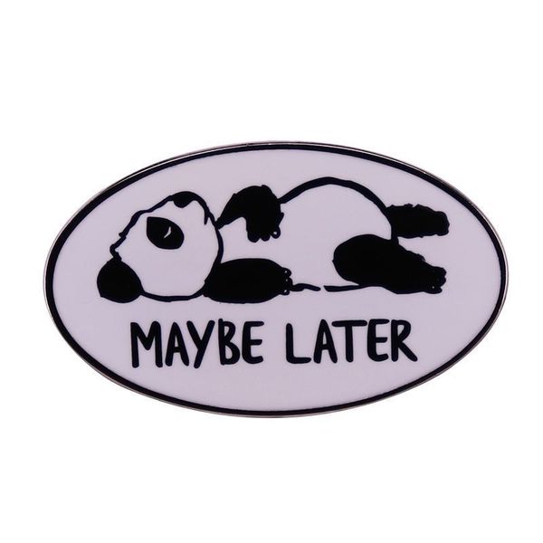 maybe later panda pin cute anime movies games hard enamel pins collect metal cartoon brooch backpack hat bag collar lapel badges, Blue
maybe later panda pin cute anime movies games hard enamel pins collect metal cartoon brooch backpack hat bag collar lapel badges, Blue