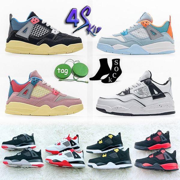 jumpman 4 retro kids basketball shoes 4s children preschool shoe baby boys girls trainers toddler kid sports pour enfant sapatos infantis ch, Black
jumpman 4 retro kids basketball shoes 4s children preschool shoe baby boys girls trainers toddler kid sports pour enfant sapatos infantis ch, Black