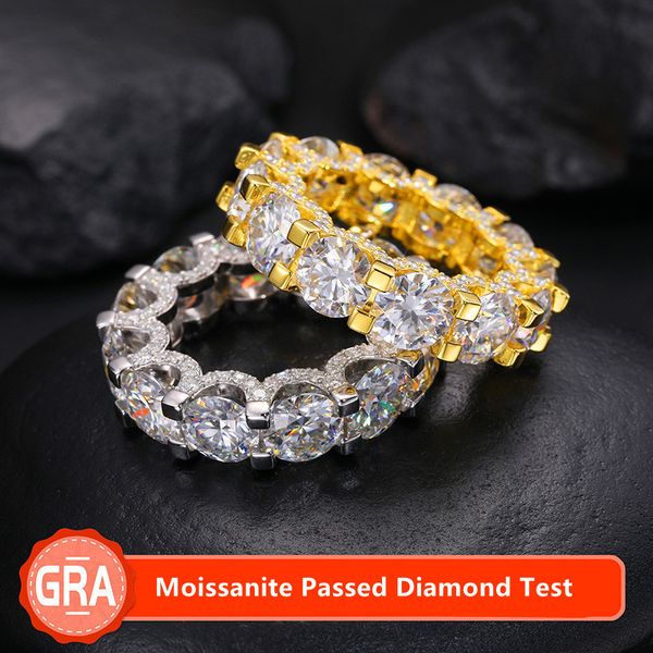 allerig 925 sterling silver shiny 8mm 2ct moissanite diamond tennis ring for men women fashion ring jewelry party wedding nice gift, Golden;silver
allerig 925 sterling silver shiny 8mm 2ct moissanite diamond tennis ring for men women fashion ring jewelry party wedding nice gift, Golden;silver