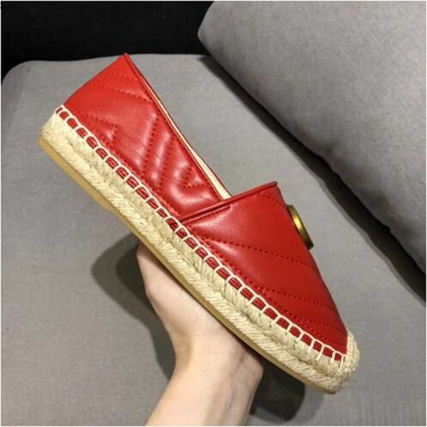 new luxury brand design goat leather woman espadrilles classical slip on loafers comfortable flat fisherman sho{category}, Red;white
new luxury brand design goat leather woman espadrilles classical slip on loafers comfortable flat fisherman sho{category}, Red;white
