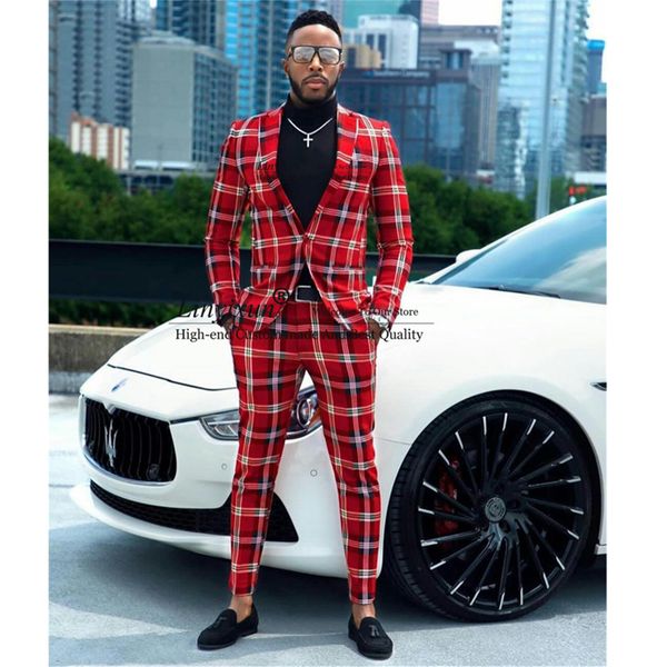 men's suits blazers fashion check plaid red men suits slim fit notached lapel 2 pieces groom wedding tuxedo man blazer prom party costu, White;black
men's suits blazers fashion check plaid red men suits slim fit notached lapel 2 pieces groom wedding tuxedo man blazer prom party costu, White;black