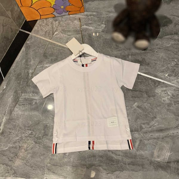 2023 kids short sleeve baby t-shirt child clothing summer stripe stitching design products round neck new size 100-150 cm, Blue
2023 kids short sleeve baby t-shirt child clothing summer stripe stitching design products round neck new size 100-150 cm, Blue