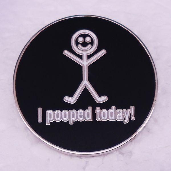i pooped today pin cute anime movies games hard enamel pins collect metal cartoon brooch backpack hat bag collar lapel badges, Blue
i pooped today pin cute anime movies games hard enamel pins collect metal cartoon brooch backpack hat bag collar lapel badges, Blue