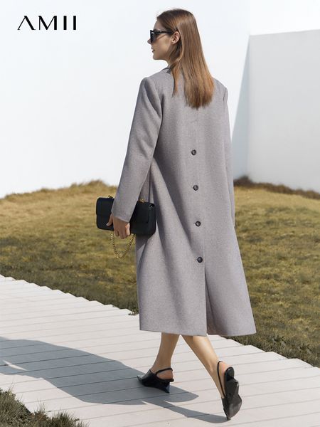 women's jackets amii minimalism long coat women winter doublebreasted vintage casual coats office lady turndown collar 7221 230215, Black;brown
women's jackets amii minimalism long coat women winter doublebreasted vintage casual coats office lady turndown collar 7221 230215, Black;brown