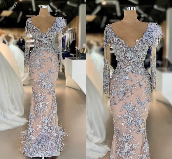 furs exquisite lace appliqued prom dresses long sleeves v neck beaded formal occasion gowns for women mermaid luxury arabic dubai turkey eve, Black
furs exquisite lace appliqued prom dresses long sleeves v neck beaded formal occasion gowns for women mermaid luxury arabic dubai turkey eve, Black
