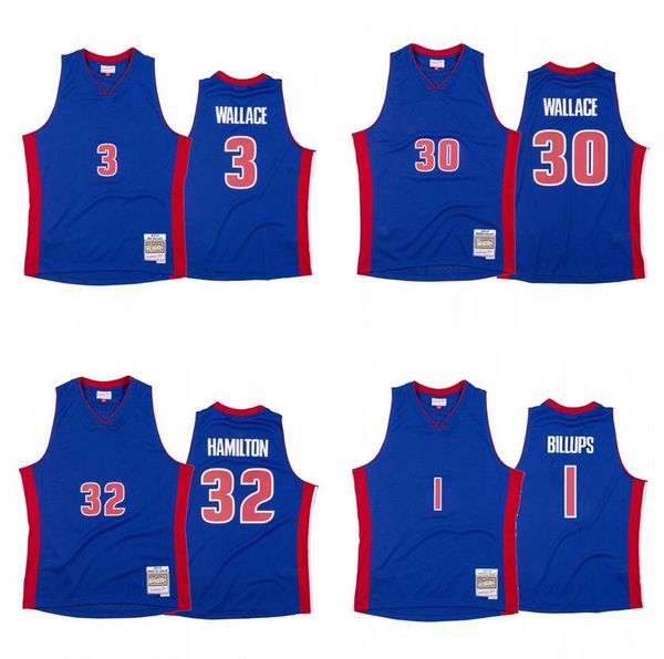 basketball jerseys rasheed wallace #30 richard hamilton #32 chauncey billups #1 ben wallace #3 mitchell & ness hardwoods classics retro men, Black;red
basketball jerseys rasheed wallace #30 richard hamilton #32 chauncey billups #1 ben wallace #3 mitchell & ness hardwoods classics retro men, Black;red