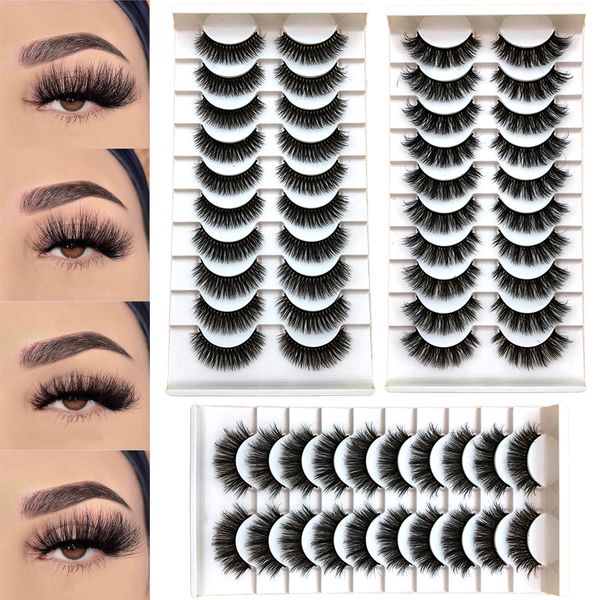10 pairs mink lashes 5d natural fluffy faux mink eyelashes 10-25mm 3d thick long false lashes extensions d curl fake lashes bulk
10 pairs mink lashes 5d natural fluffy faux mink eyelashes 10-25mm 3d thick long false lashes extensions d curl fake lashes bulk