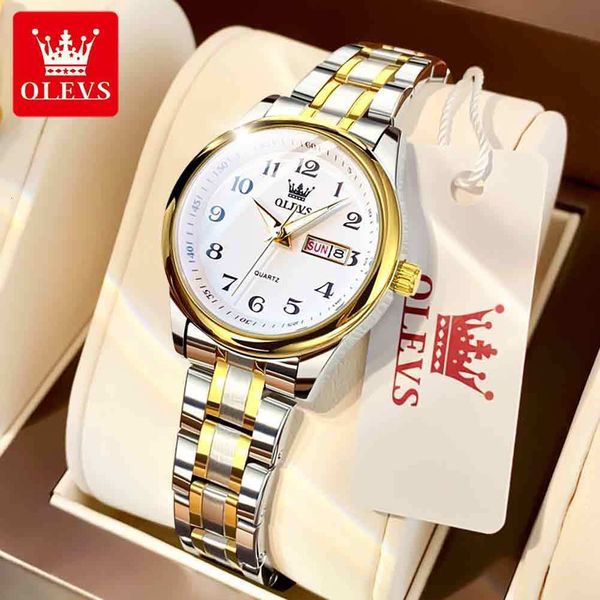 wristwatches olevs quartz women watch gold silver luxury waterproof stainless steel classic date digital watch original ladies watch jewelry, Slivery;brown
wristwatches olevs quartz women watch gold silver luxury waterproof stainless steel classic date digital watch original ladies watch jewelry, Slivery;brown