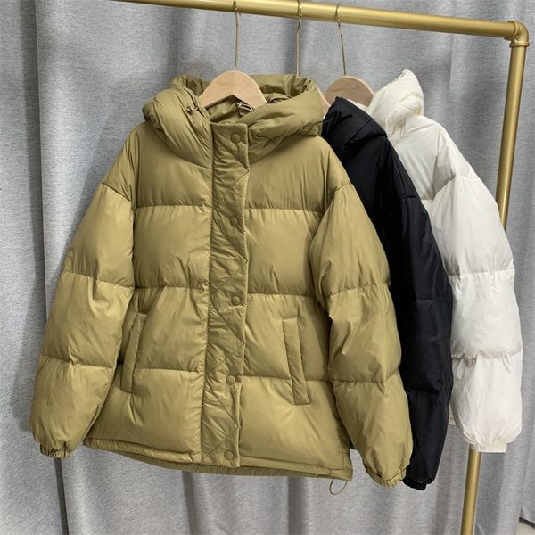 women's vests 2023 winter thickened down jacket women's short loose hood 90 white duck bread highquality black coat 230215, Black;white
women's vests 2023 winter thickened down jacket women's short loose hood 90 white duck bread highquality black coat 230215, Black;white
