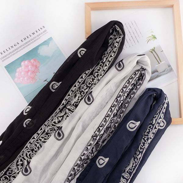 scarves white embroider flowers scarf muslim hijab scarves sweet floral soft plain shawl soft foulard pretty winter wrap shawls 230214, Blue;gray
scarves white embroider flowers scarf muslim hijab scarves sweet floral soft plain shawl soft foulard pretty winter wrap shawls 230214, Blue;gray
