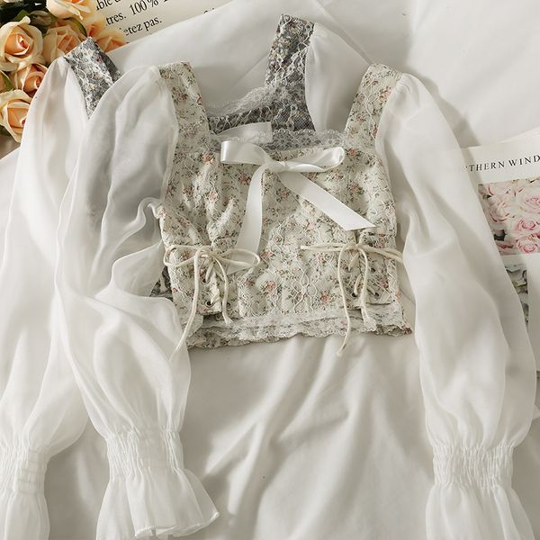 women's blouses shirts women patchwork colorblock blouse square collar long sleeve lace woman sweet korean fashion shirts ins 230215, White
women's blouses shirts women patchwork colorblock blouse square collar long sleeve lace woman sweet korean fashion shirts ins 230215, White