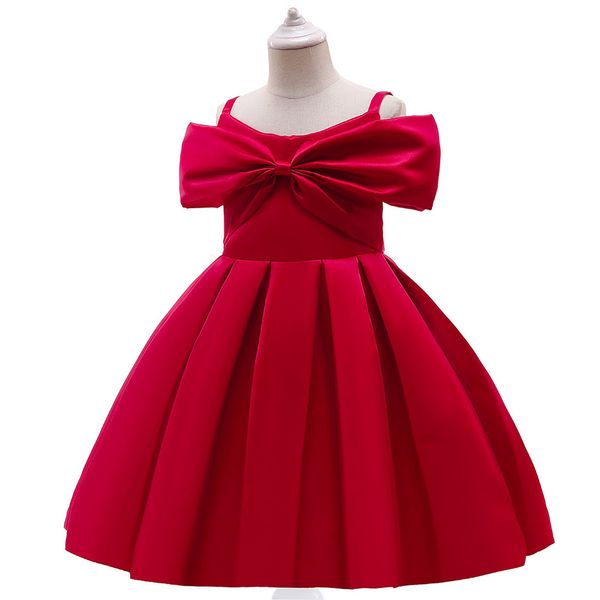 children's dress girl's runway skirt performance off-shoulder satin june 1 show piano performance princess dresses sling skirts, Red;yellow
children's dress girl's runway skirt performance off-shoulder satin june 1 show piano performance princess dresses sling skirts, Red;yellow