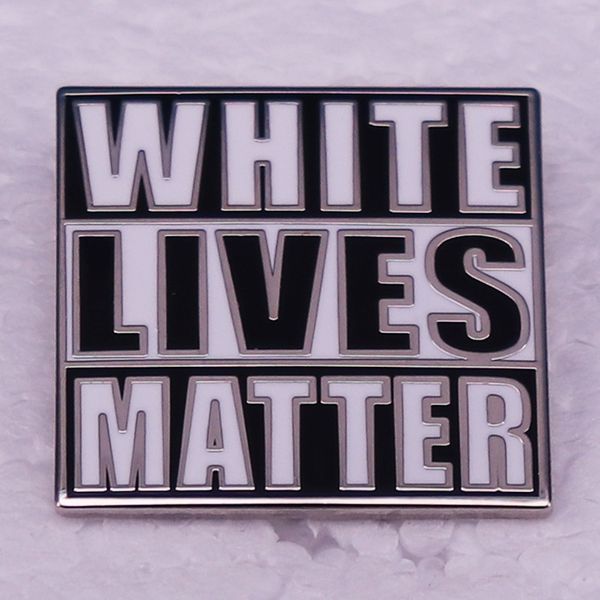 white lives matter pin cute anime movies games hard enamel pins collect metal cartoon brooch backpack hat bag collar lapel badges, Blue
white lives matter pin cute anime movies games hard enamel pins collect metal cartoon brooch backpack hat bag collar lapel badges, Blue