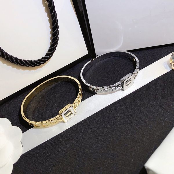 new style bracelets women bangle designer jewelry crystal gold plated sier plated stainless steel wedding lovers gift s278, Black
new style bracelets women bangle designer jewelry crystal gold plated sier plated stainless steel wedding lovers gift s278, Black