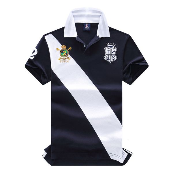 men's polos summer luxury short sleeve sports embroidery polo shirts for mens cotton 230215, White;black
men's polos summer luxury short sleeve sports embroidery polo shirts for mens cotton 230215, White;black