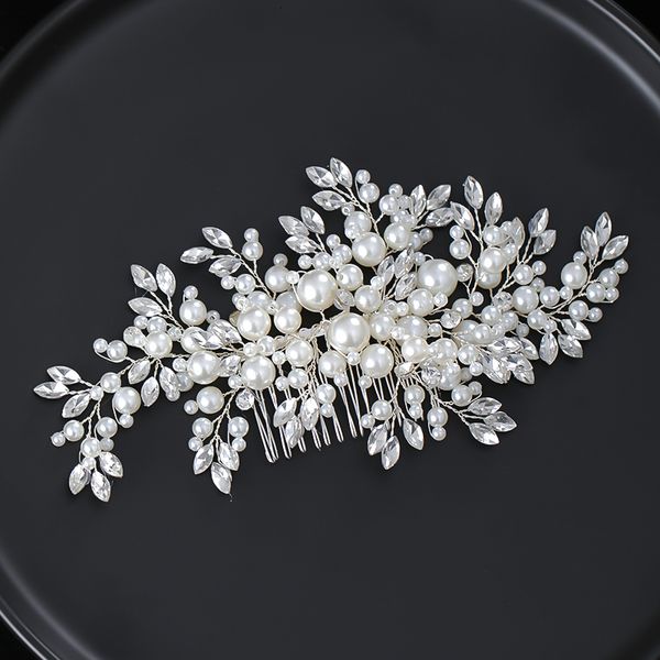 wedding hair jewelry pearl fashion accessories silver color crystal headpiece handmade combs bridal for women 230216, Slivery;golden
wedding hair jewelry pearl fashion accessories silver color crystal headpiece handmade combs bridal for women 230216, Slivery;golden
