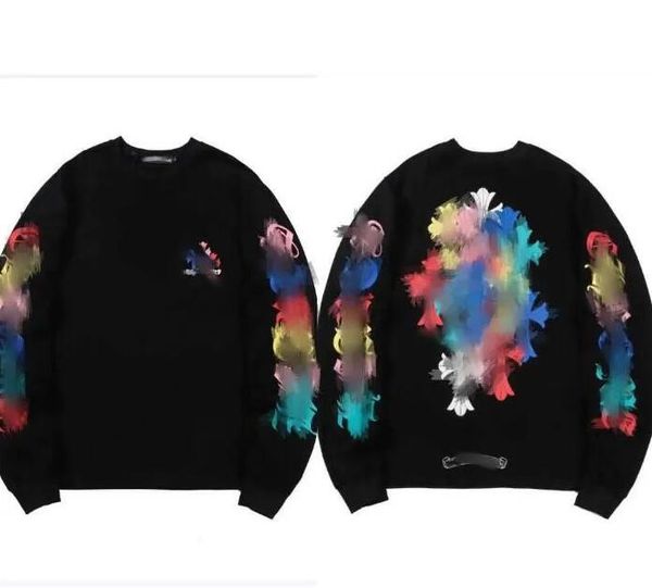 classic heart fashion quality autumn winter pullover ch sweatshirts designer womens luxury sweater horseshoe chromes cross print mans long s, Black
classic heart fashion quality autumn winter pullover ch sweatshirts designer womens luxury sweater horseshoe chromes cross print mans long s, Black