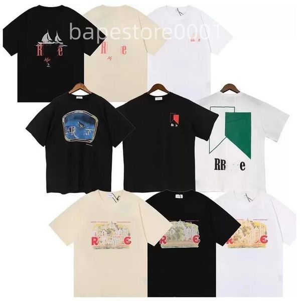 summer mens t-shirts womens rhude designers for men letter polos embroidery tshirts clothing short sleeved tshirt large tees, White;black
summer mens t-shirts womens rhude designers for men letter polos embroidery tshirts clothing short sleeved tshirt large tees, White;black