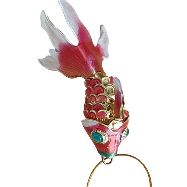 10pcs new cute 6cm fish key rings animal birthday keychains vivid swing chinese cloisonne enamel big goldfish charms jewelry gift, Slivery;golden
10pcs new cute 6cm fish key rings animal birthday keychains vivid swing chinese cloisonne enamel big goldfish charms jewelry gift, Slivery;golden