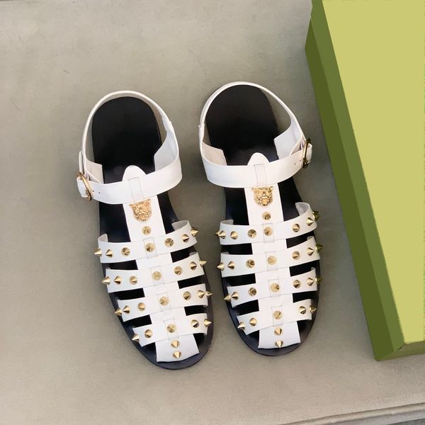 designer slippers men sandal women slipper fashion rivet shoe simple sandal couple shoes comfortable sandals without rubbing feet, Black
designer slippers men sandal women slipper fashion rivet shoe simple sandal couple shoes comfortable sandals without rubbing feet, Black