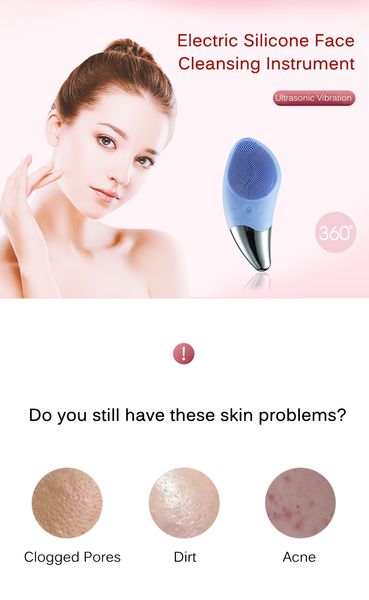 cleaning tools waterproof mini electric silicone facial cleanser and skin massager face cleansing brush facializer anti ance and deep cleans 
cleaning tools waterproof mini electric silicone facial cleanser and skin massager face cleansing brush facializer anti ance and deep cleans