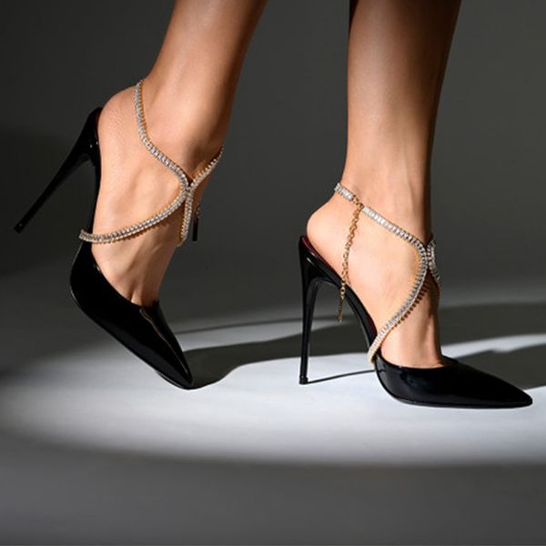 anklets 1pcs cubic zirconia high heel anklet jewelry for women ankle bracelet leg chain beach summer foot sandals accessories toes gift 2302, Red;blue
anklets 1pcs cubic zirconia high heel anklet jewelry for women ankle bracelet leg chain beach summer foot sandals accessories toes gift 2302, Red;blue