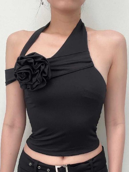 women's tanks camis 2023 halter rose patchwork tank women vintage sleeveless cropped tees y2k korean fashion harajuku gothic ropa de mu, White
women's tanks camis 2023 halter rose patchwork tank women vintage sleeveless cropped tees y2k korean fashion harajuku gothic ropa de mu, White
